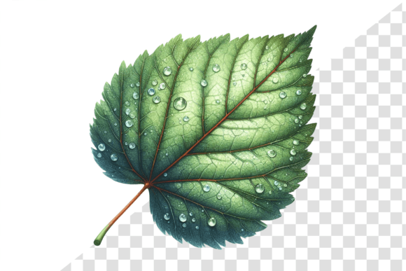 DewLeaf Watercolor Clipart