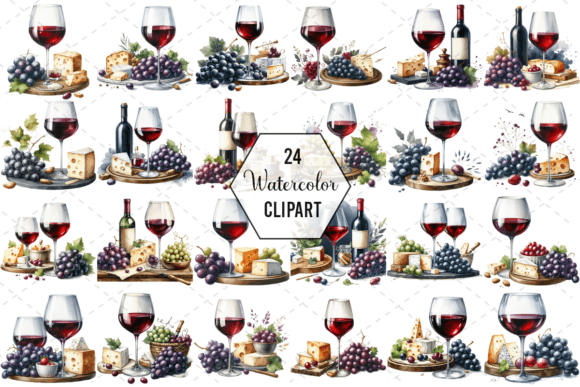 Glass of Wine Watercolor Clipart Bundle: A Designer's Practical Guide