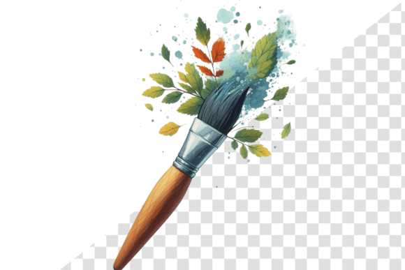 MagicBrush Watercolor Clipart: A Creative Typeface