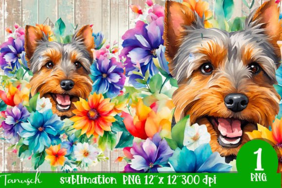 Watercolor Australian Terrier PNG: A Designer's Guide to Using This Charming Illustration