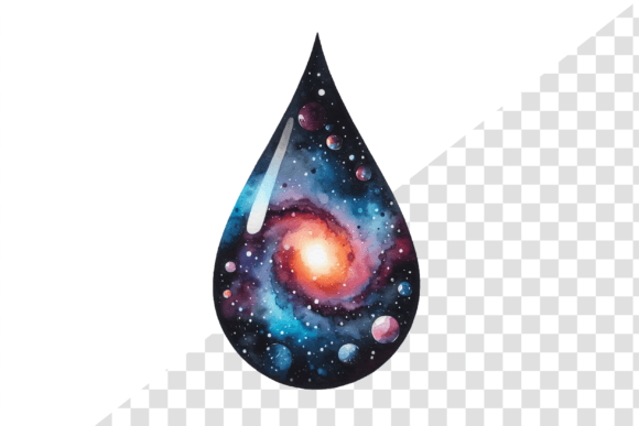 Watercolor GalaxyDrop Cosmic Art Kit