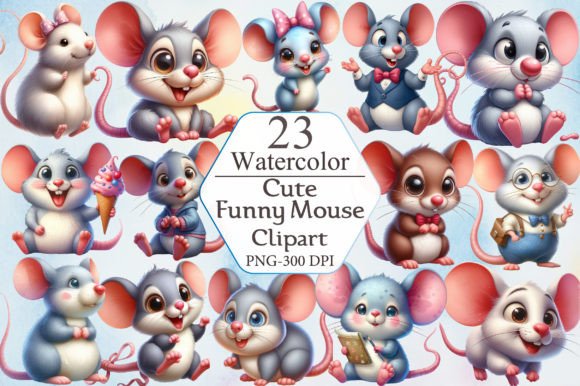 Watercolor Mouse Clipart: A Guide for Creatives