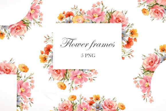 Watercolor Wildflowers Frames: A Designer's Guide